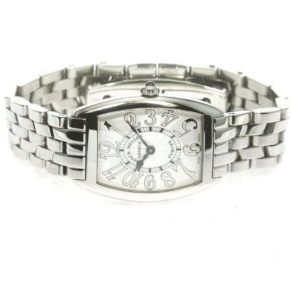 FRANCK MULLER Tonneau Curvex 1752QZREL Silver Dial Quartz Ladies Watch_867067 - Picture 2 of 6